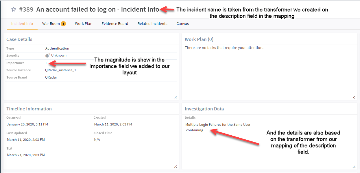 Investigate Incident Investigate Incident